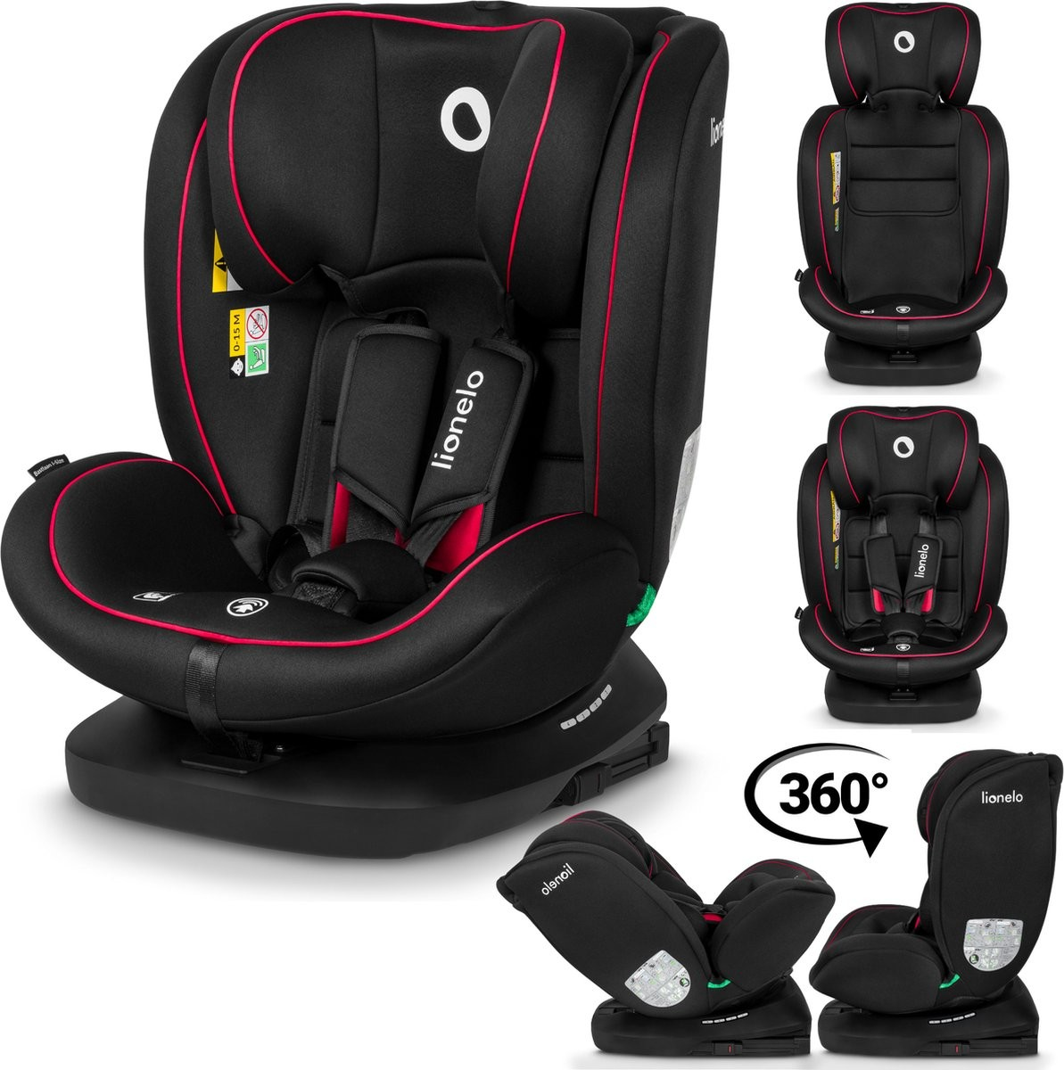 LIONELO Bastiaan i-Size 4-in-1 babyautostoel