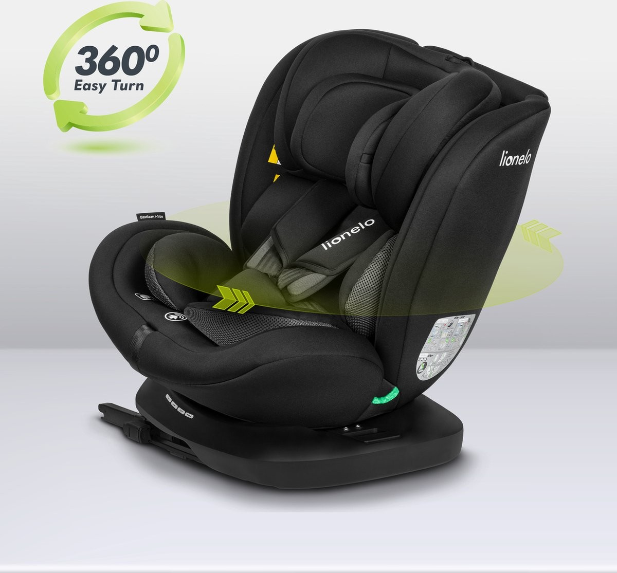 LIONELO Bastiaan i-Size 4-in-1 babyautostoel