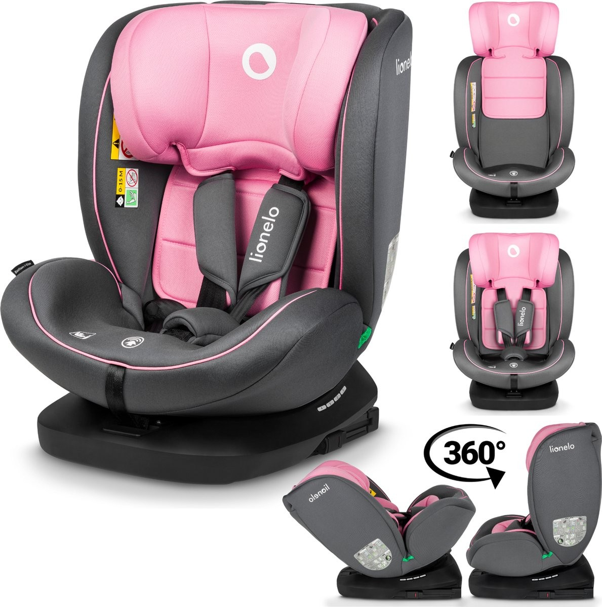 LIONELO Bastiaan i-Size 4-in-1 babyautostoel